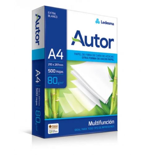 CARTA A4 AUTOR 80 GR  500FF